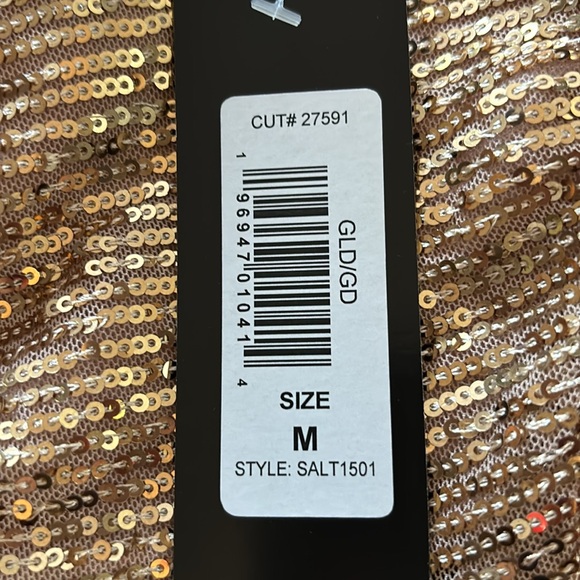 Brand new with tags Bebe gold sequined midi dress. I ordered a few dresses. - Picture 3 of 3